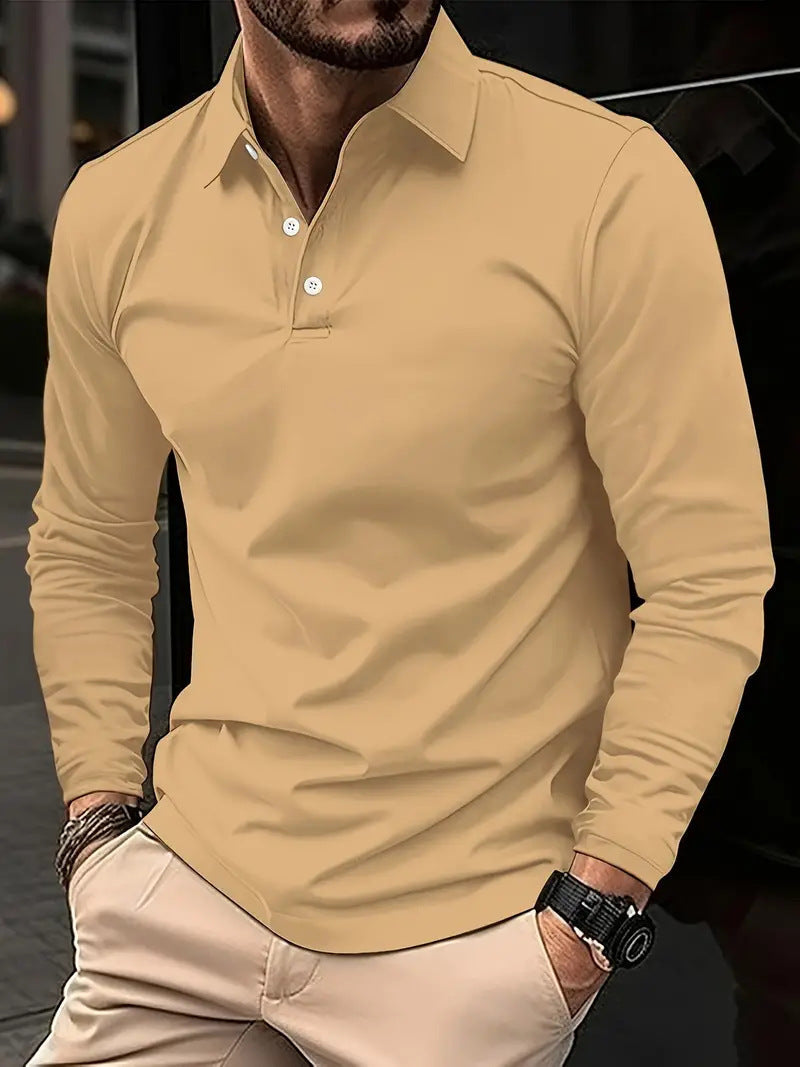 Rayan™|Polo met Lange Mouwen